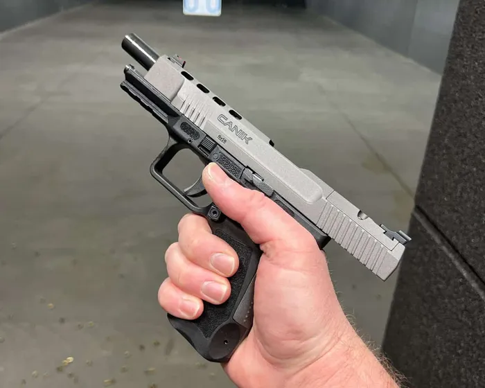 canik tp9sfx hands on test at the shooting range