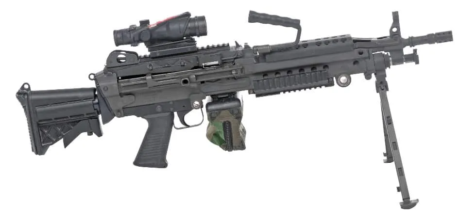 PEO M249 machine gun