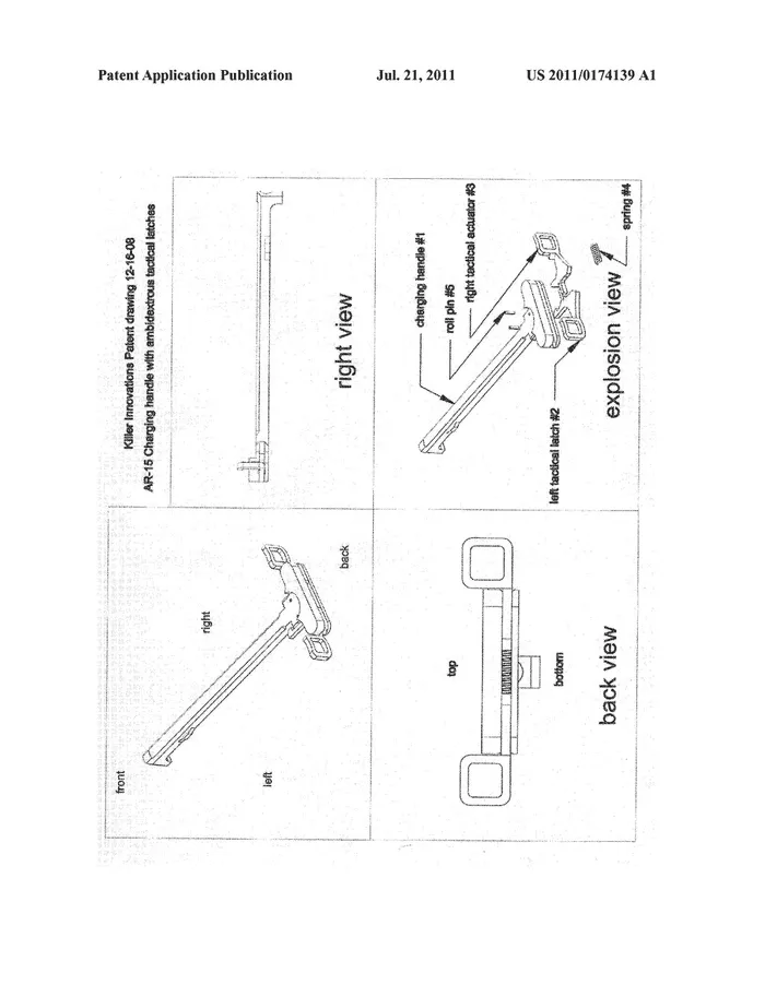 charging handle diagram