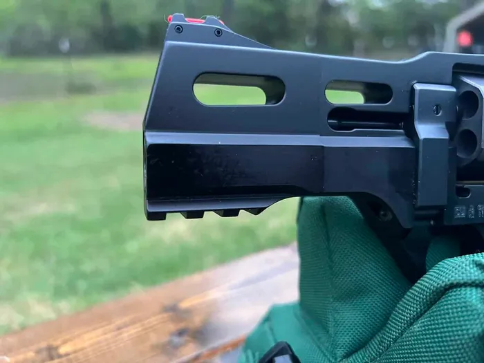 chiappa 40ds picatinny rail and front sight