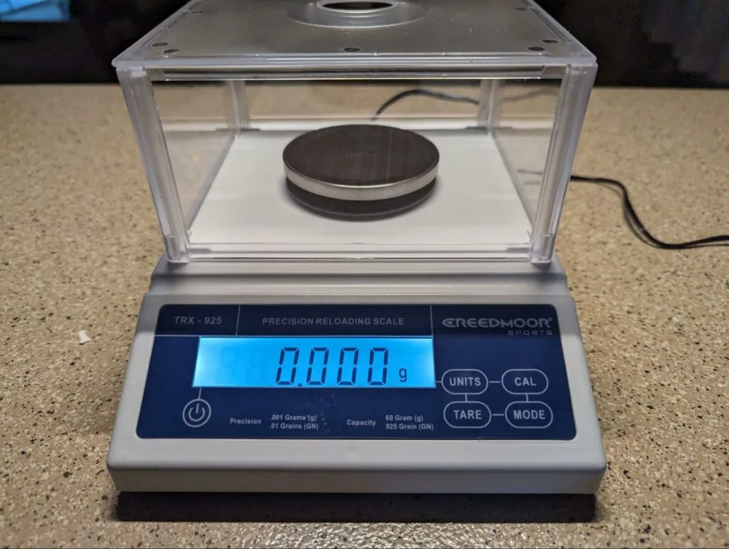 creedmoor trx-925 scale zero calibration