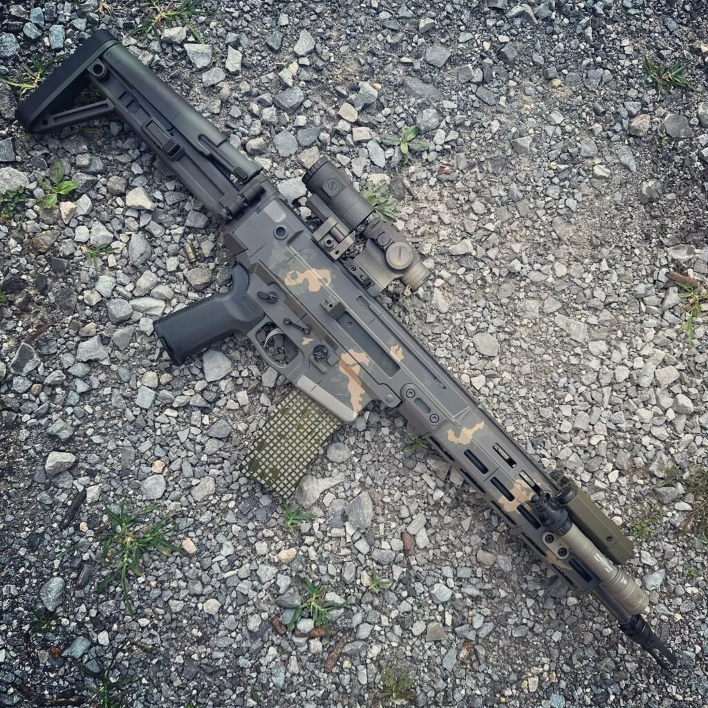cz bren 2 review laying on gravel
