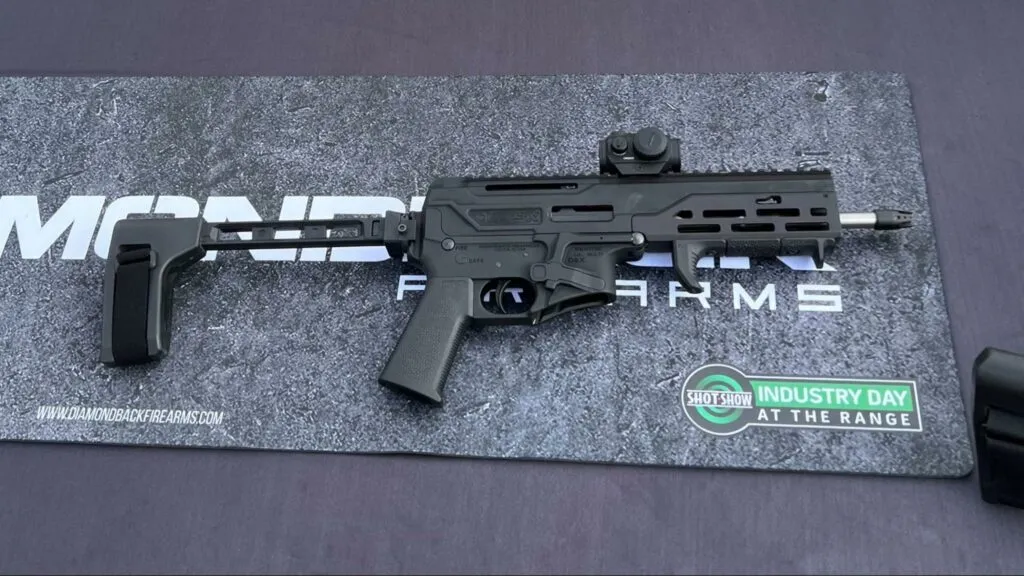 diamondback dbx57 review side profile photo industry day at the range