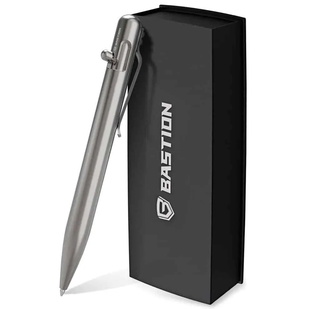 bastion gear edc bolt action pen
