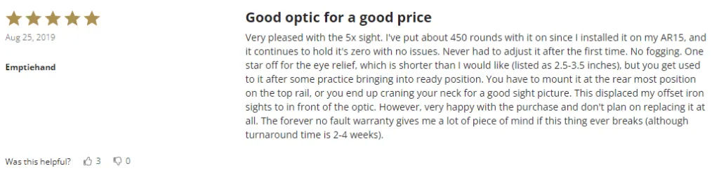 good optic for a good price