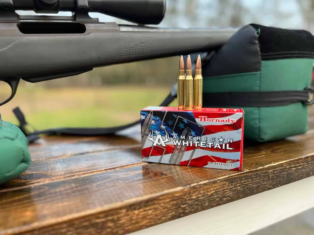 hornady american whitetail ammo with tikka t3x lite