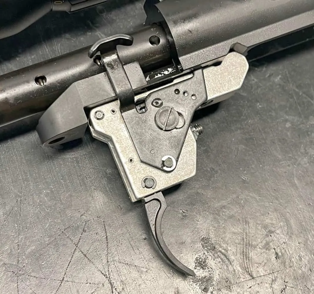 howa mini 6mm arc disassembled trigger