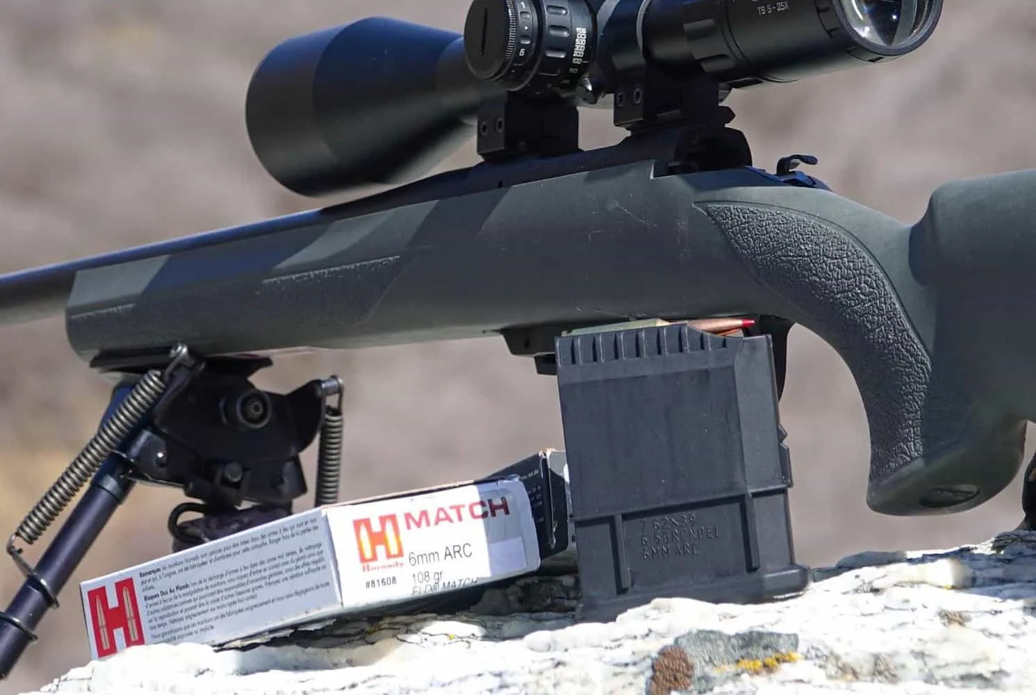 howa mini 6mm arc range test with hornady ammo