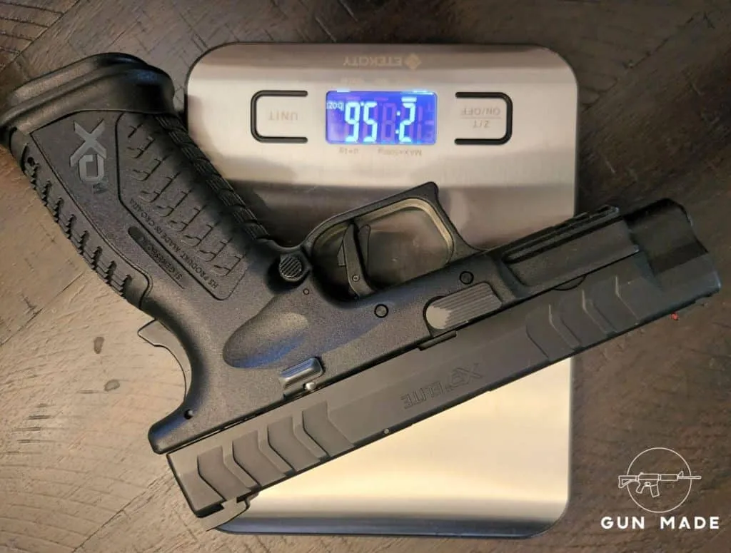 springfield armory xdm elite 9mm weight