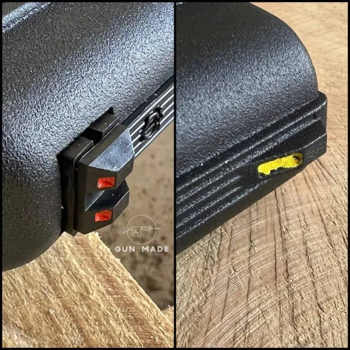 Hi-Point with the orange/yellow combo