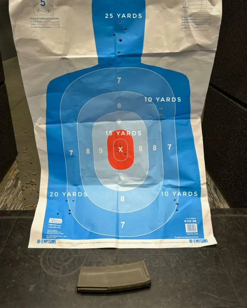 ddm4 v7 groupings range test