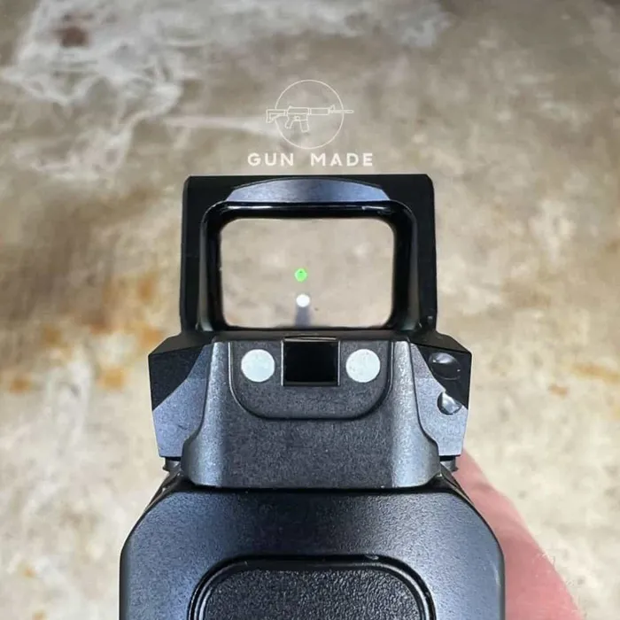 Crimson Trace RAD Pro features a 5 MOA green dot