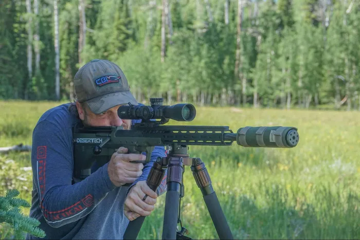 jeff wood hands on with the primary arms glx 3-18x44m review mounted on desert tech srs m2