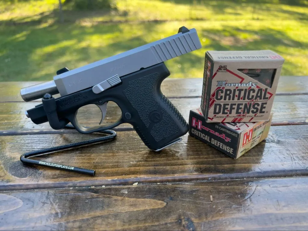 kahr cm9 with hornady critical defense ammo