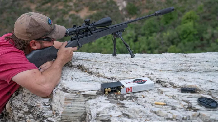 mossberg patriot lr hunter review with hornady match ammo