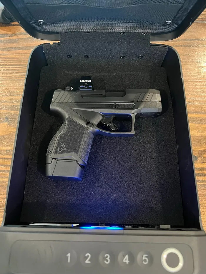 onnais alloy se gun safe review with Taurus gx4