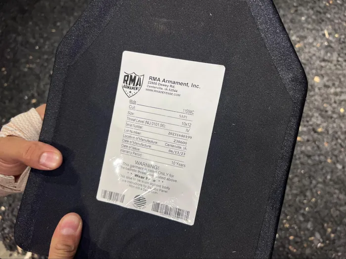 rma armament level iv plate review penetration