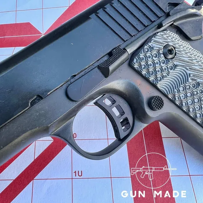rock island 1911 review trigger and slide