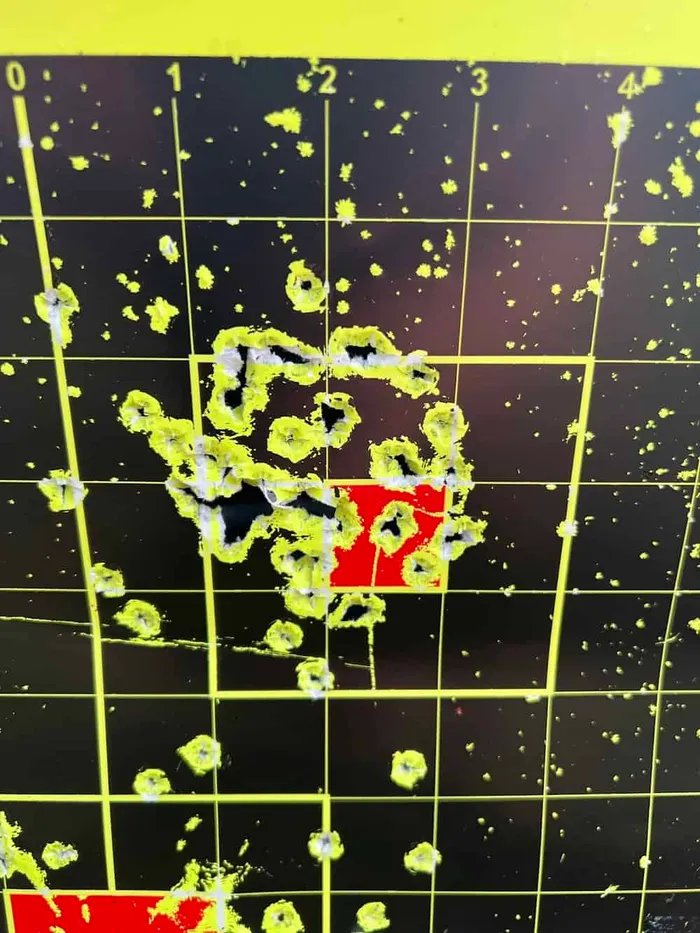 rossi gallery range test and groupings