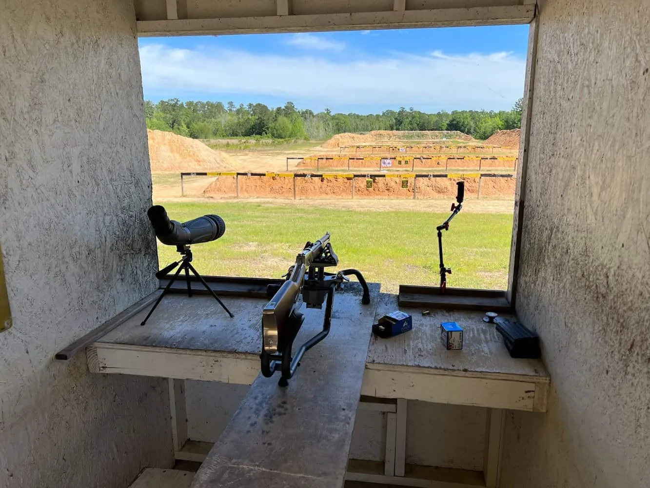rossi r92 range test setup