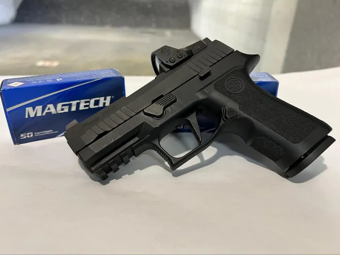 sig sauer p320 rxp x compact review with magtech ammo