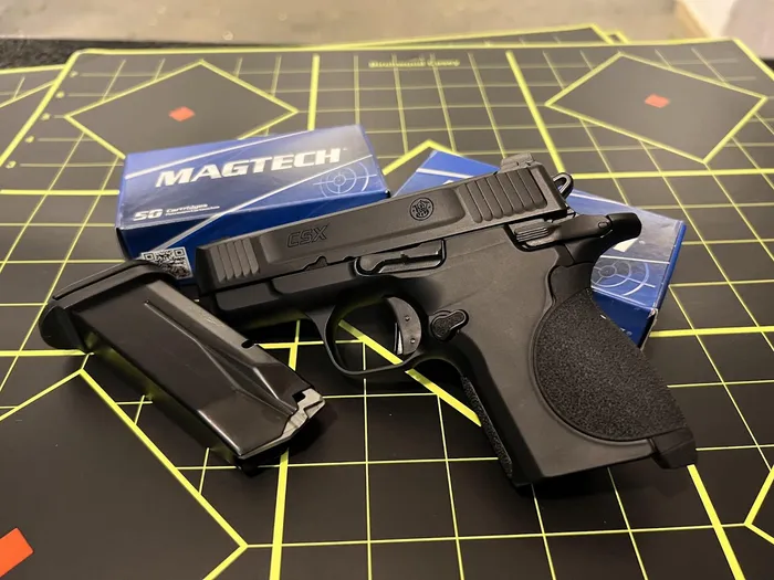 smith wesson csx 9mm review with magtech ammo