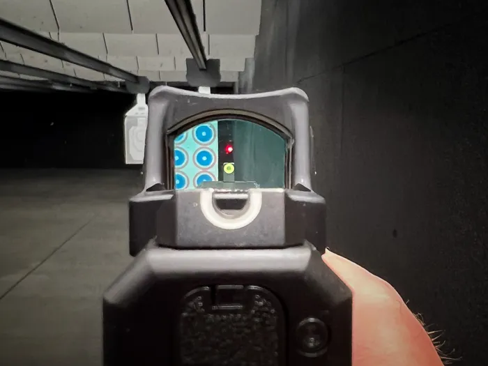 trijicon rmr type 2 range test and reticle sight