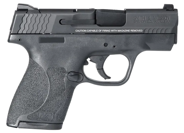 Smith & Wesson M&P9 Shield M2.0 9mm Luger, 3.1" Barrel, 8+1 Rounds, Black Armornite Stainless Steel, Manual Thumb Safety