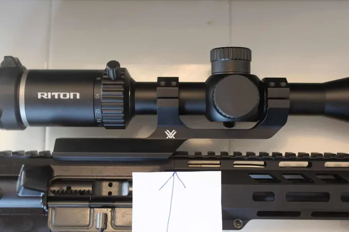 vortex cantilever scope mount on anderson am15
