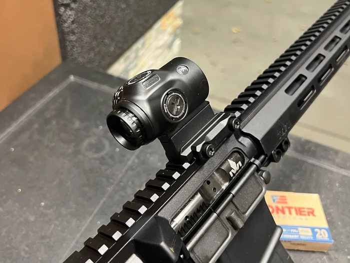 zion 15 with primary arms optic