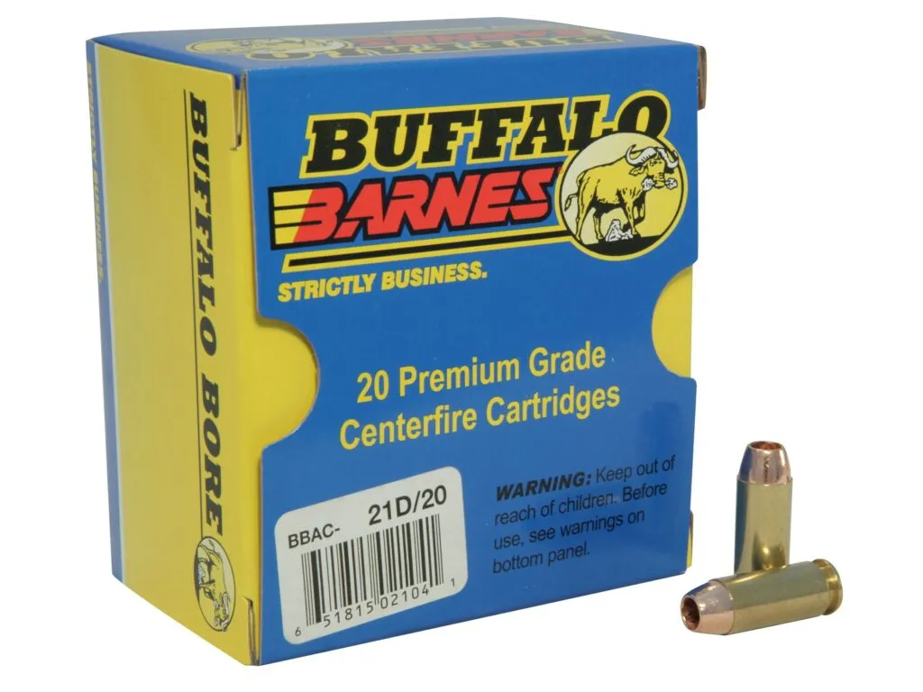 Buffalo Bore 10mm Barnes TAC-XP Ammo