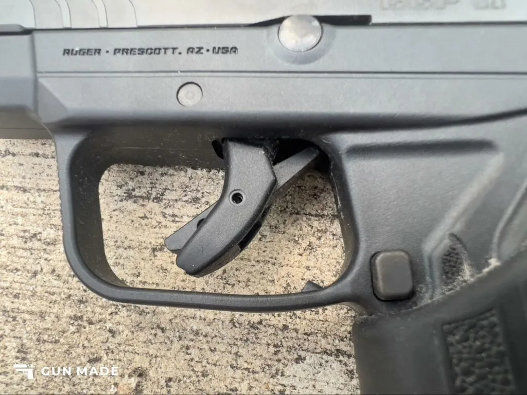 ruger lcp ii trigger close up