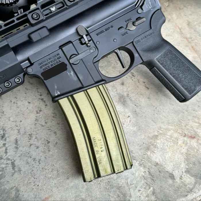 DURAMAG AR-15 magazine in olive drab green, exemplifying the variety of colors available for these durable magazines