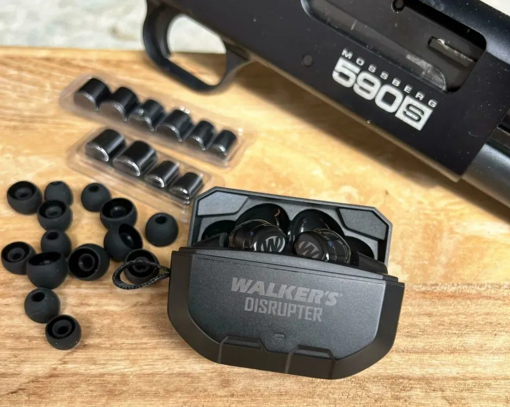 walkers disrupters bluetooth earbuds review mossberg 590s shockwave