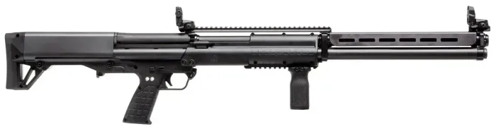 Kel-Tec KSG-25 12 Gauge Pump Action Shotgun with 30.5" Barrel and 24-Round Dual Tube Magazines, Matte Black