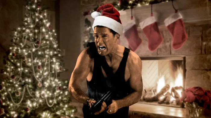 Die Hard Christmas movie mp5 scene