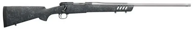 Winchester Model 70 Coyote Light .270 WSM, 24" Barrel, Black/Gray Bell & Carlson Stock, Blued Steel Receiver, Suppressor Ready
