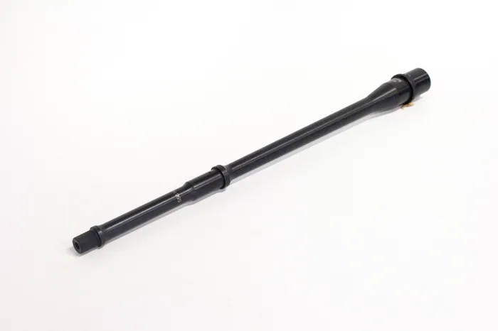Close-up of the 14.5-inch Faxon Firearms Pencil Barrel