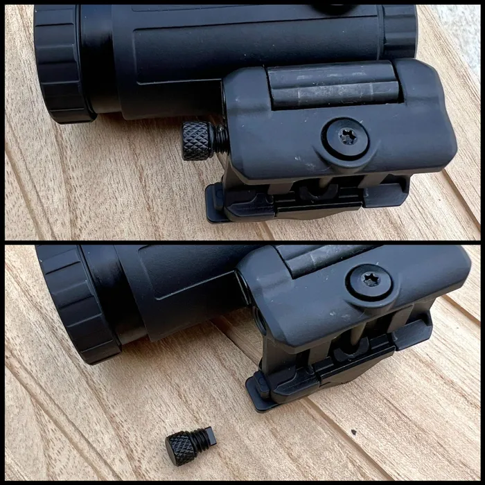 Holosun HM3XT Magnifier Review close up controls
