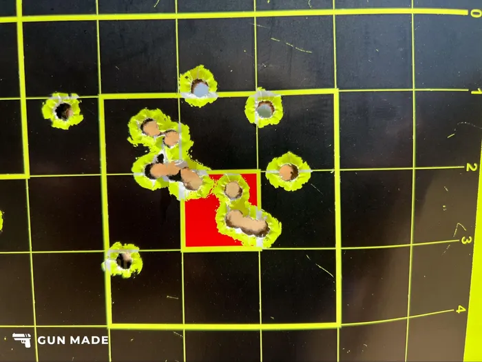 ruger gp100 groupings from testing