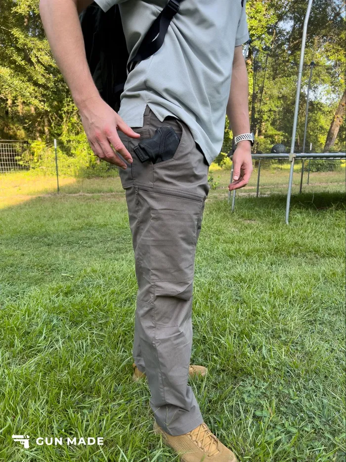 ruger LCP II in its pocket holster