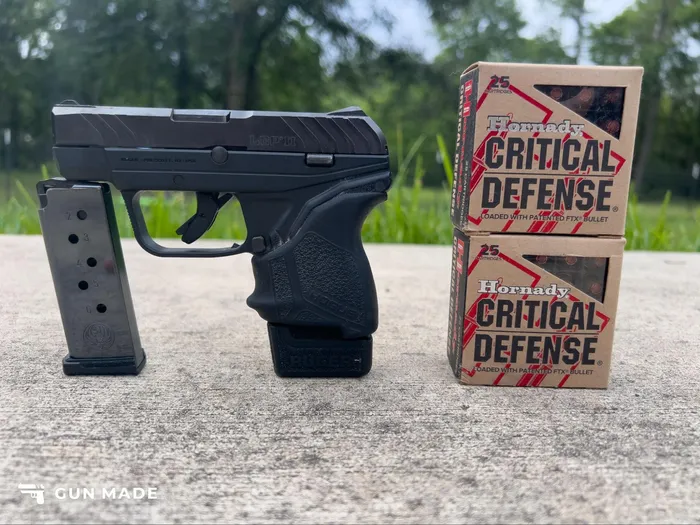ruger LCP II review with hornady critical defense ammo