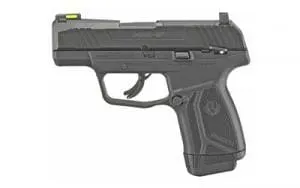 Ruger Max-9 9mm Semi-Automatic Pistol, 3.2" Barrel, Optic Ready, 12+1 Rounds, Thumb Safety, Black Oxide Finish - Model 3500