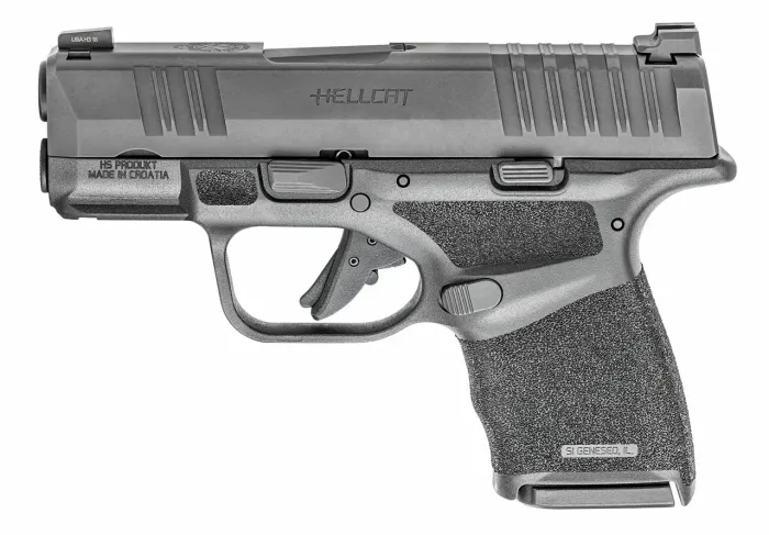 Springfield Armory Hellcat 9mm Micro-Compact Semi-Automatic Pistol, 3" Barrel, 13+1 Rounds, Black