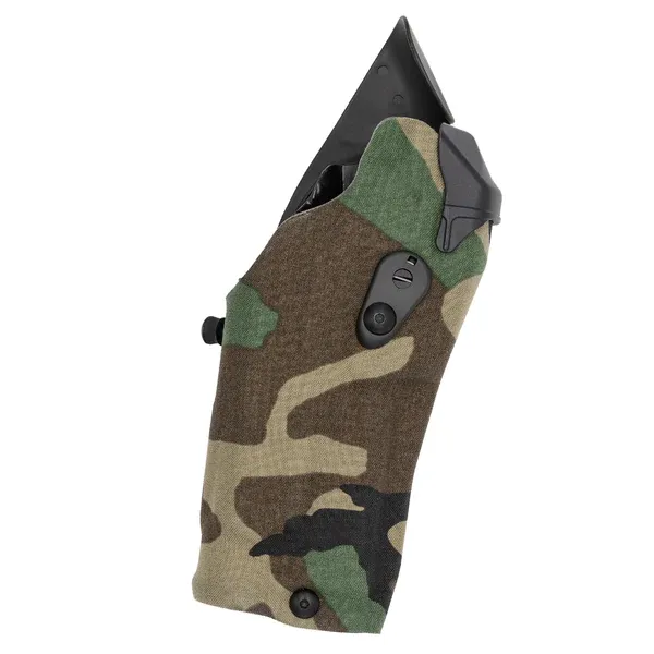 Safariland ALS Holster M81 WOODLAND CAMO W QLS 19 LOCKING FORK