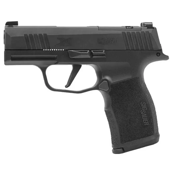 Sig Sauer P365X 9mm Micro-Compact Pistol with 3.1" Barrel, Manual Safety, Optics Ready, X-Ray 3 Sights, and 2 12-Round Magazines