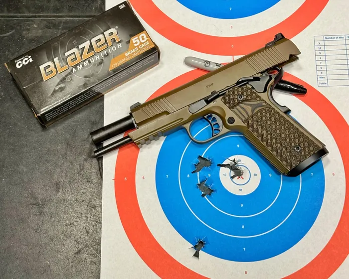 Springfield Armory 1911 TRP Coyote Brown