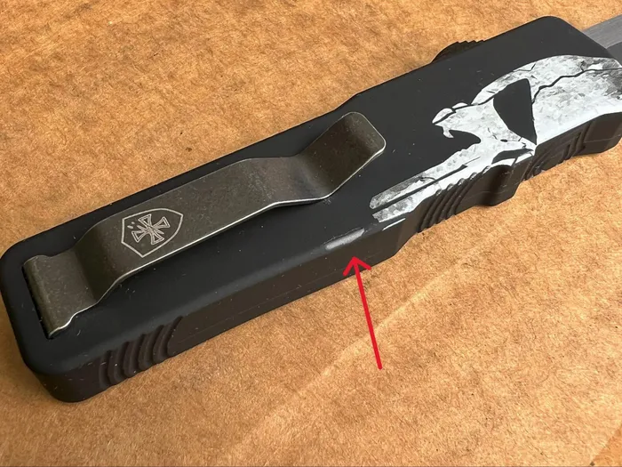 templar excalibur otf knife small blemish