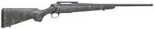 Howa M1500 Super Lite 243 Win 20" Bolt Action Rifle with 5RD, Green/Gray/Black Webbing, Carbon Fiber Stock