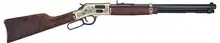 Henry Big Boy Deluxe Engraved .45 Colt, 20" Octagon Barrel, Side Gate, Walnut Stock, 10-Round Capacity Lever Action Rifle